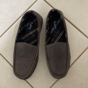 Grey men loafers